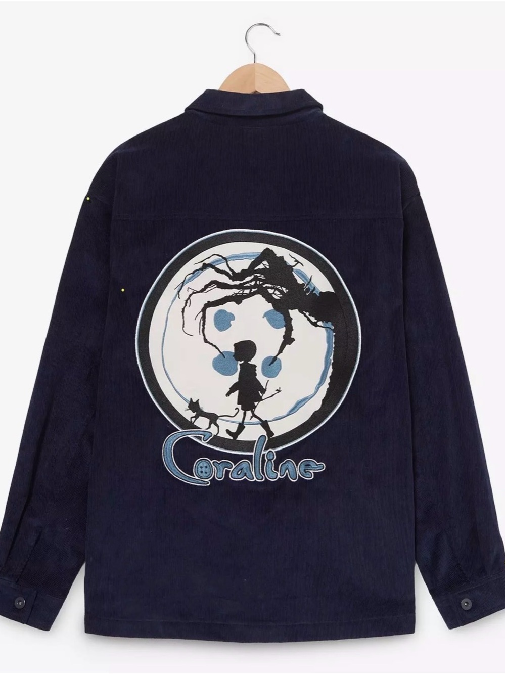 Coraline Embroidered Icons Chore Jacket - BoxLunch Exclusive - Picture 2 of 6